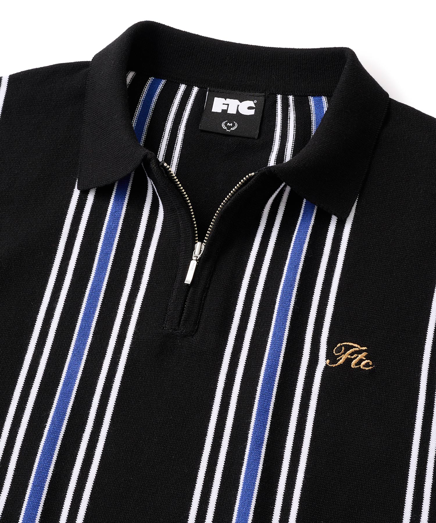 FTC STRIPE KNIT POLO - Image 3