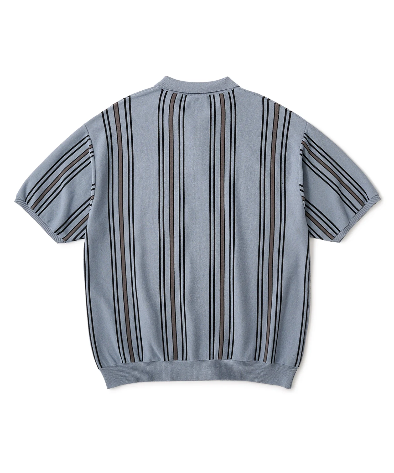 FTC STRIPE KNIT POLO - Image 7